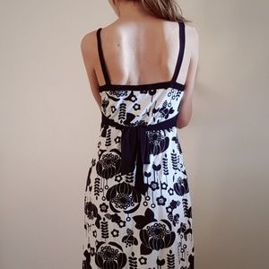 Vintage Black and white dress